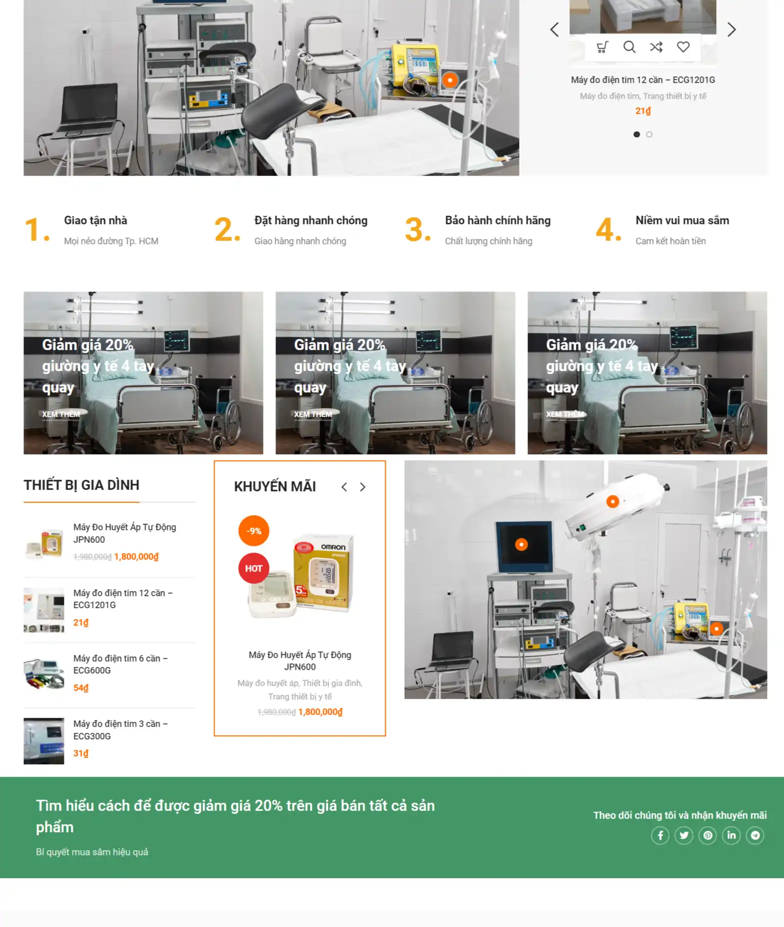 mẫu thiết kế web bán hàng giá rẻ chuẩn SEO