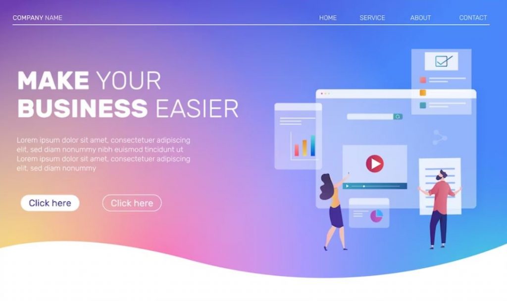 Thiết kế website công ty - Mẫu trang web đẹp