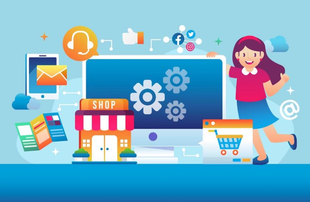 Kênh phân phối online website email