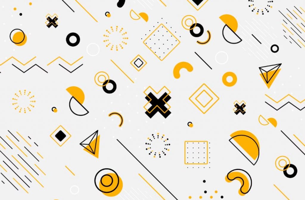 Hình dáng trong thiết kế website