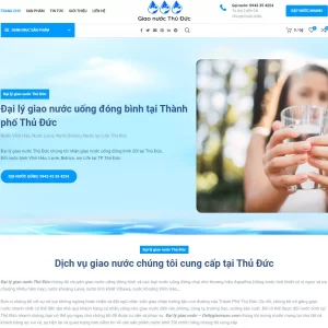 mẫu thiết kế trang web bán hàng