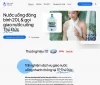 mẫu thiết kế trang web bán hàng
