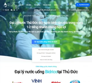 mẫu thiết kế trang web bán hàng