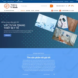 mẫu thiết kế web bán hàng giá rẻ chuẩn SEO