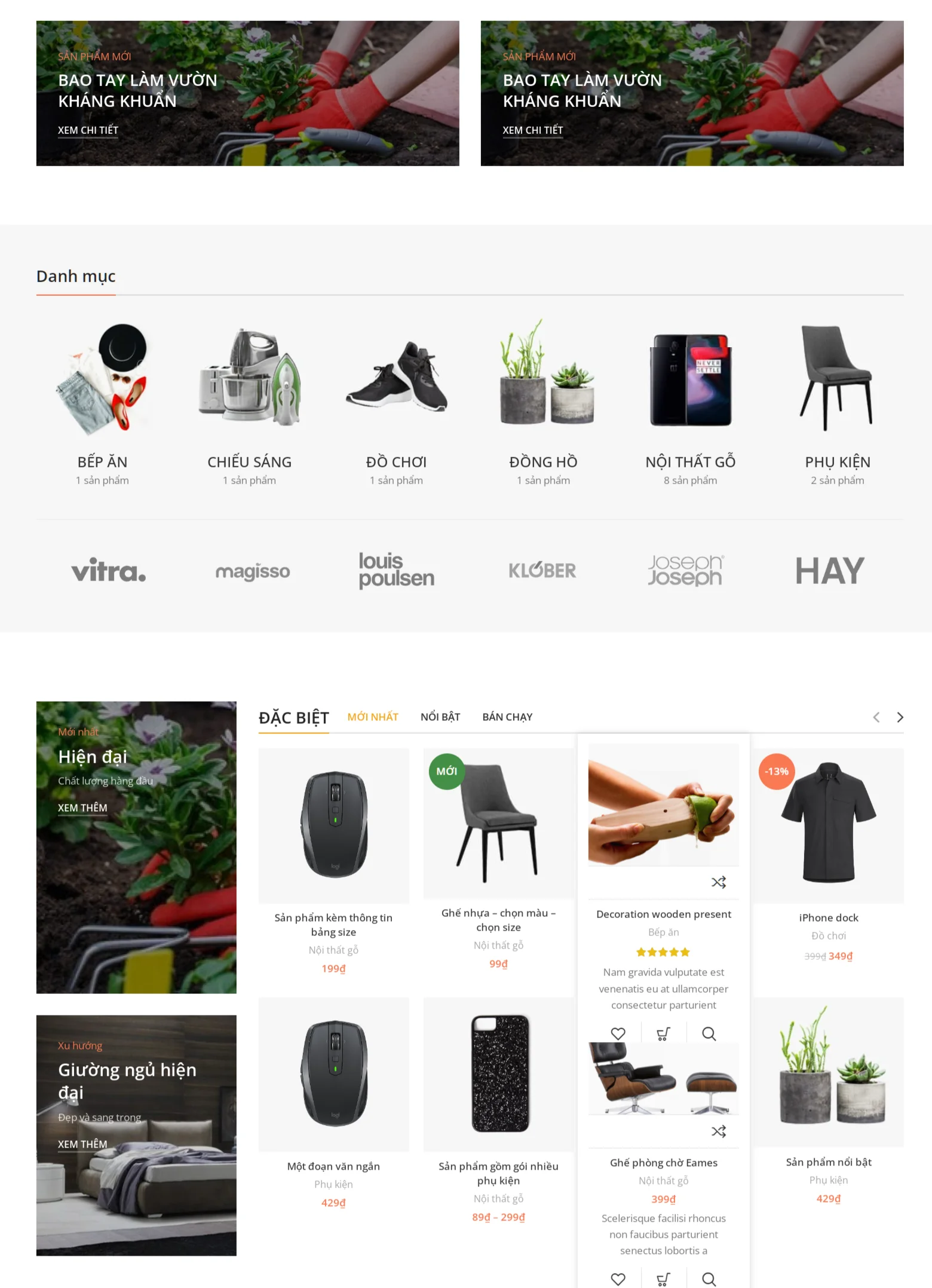 Danh mục sản phẩm