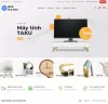 mẫu thiết kế website điện tử gia dụng