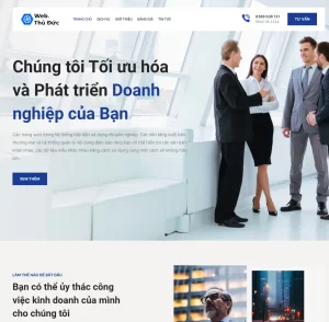 Web giới thiệu công ty miễn phí